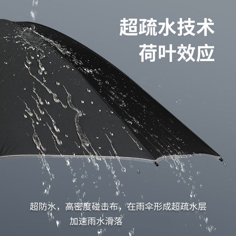 16骨手动超大雨伞加大加厚加y固暴雨折叠男女学生511晴雨两用