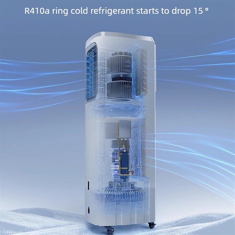 [无排风管]储h能移动厨房空调压缩机制冷水冷风扇便携免排热气安