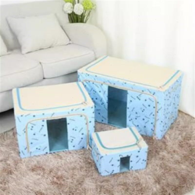 120l150升折叠牛津r布收纳箱特大号超大容量布艺U100衣物被子整