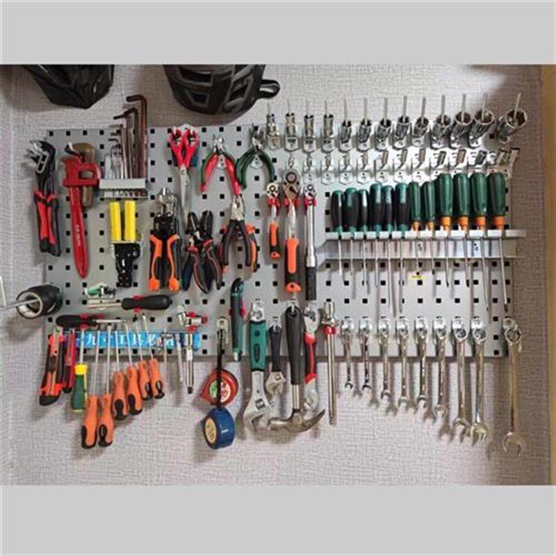 汽车维修工具挂架车间工具架工具墙方I孔挂板洞洞板收纳工具挂钩