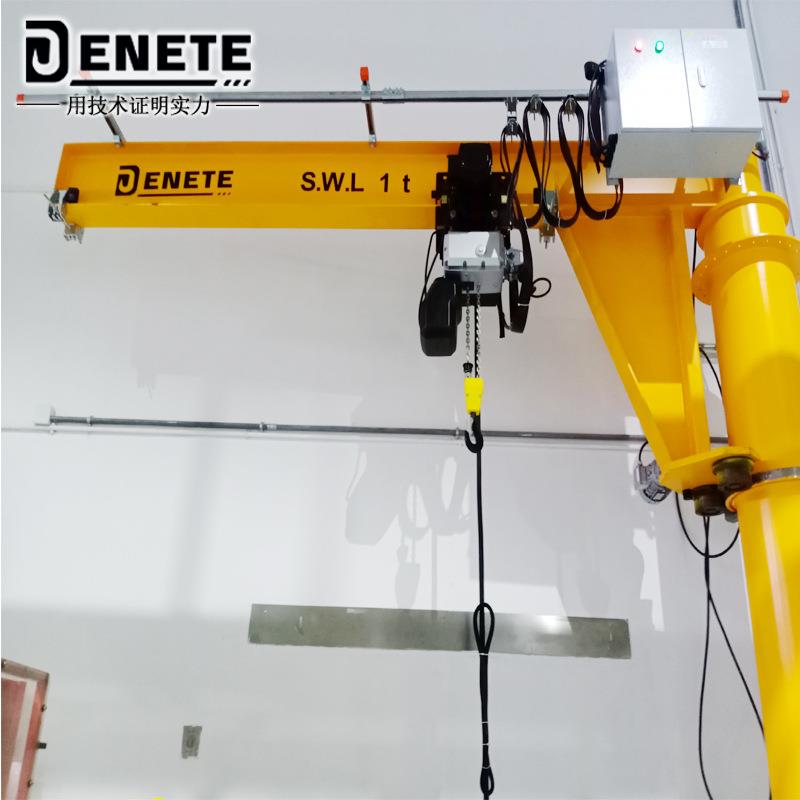 厂家旋臂行车轨道悬臂吊小型起重机旋转起重机