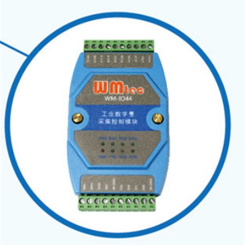 威铭WM-I044工业数字量I/0模块4进4出支持MODBUS协议包邮