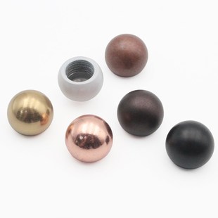 包邮圆球钢珠打孔钻孔攻牙铁珠铁球通孔钢珠螺纹带丝球来图来样