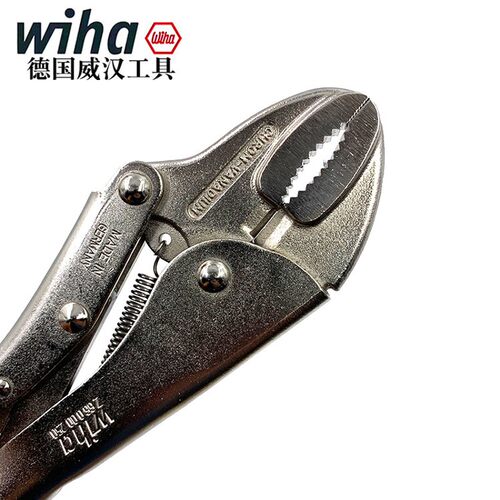 德国进口wiha威汉大力钳10寸多功能重型压力钳万用固定夹持钳工具