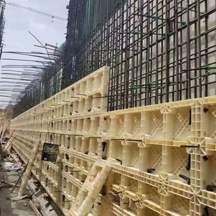 建筑民用挡土墙塑料模板现浇混凝土平面防撞塑钢模具农用水沟钢模