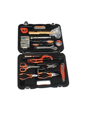 钢盾S022005 家用16件套工具箱套装 电工木工维修五金手动工具