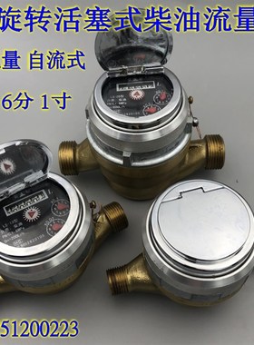 旋转活塞式流量计LS-6 8 10 13 15自流式小流量柴油汽油4分6分1寸