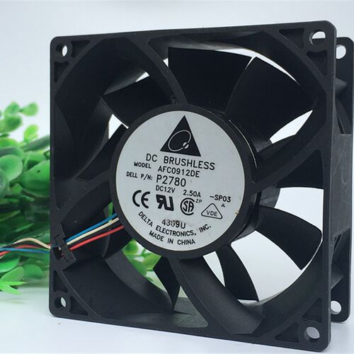 台达 9cm 9038 12V 2.5A 汽车增压暴力大风量散热风扇AFC0912DE