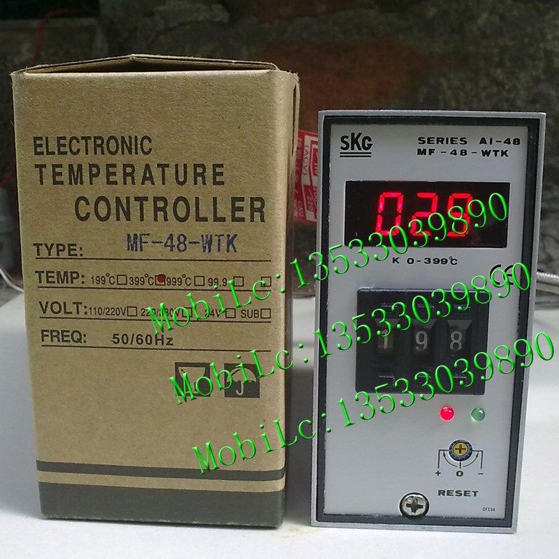 原装正品台湾SKG拨码数显 铝壳温控仪 MF-48-WTK 温控开关温控器,金属材料及制品,金属丝/绳/缆,淘宝优惠券,粉丝福利购,淘宝优惠卷