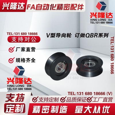 V型导向轮 QBR01 02 03 06-D40 D50 D60 D100-A7 A9 A11-d10 d12