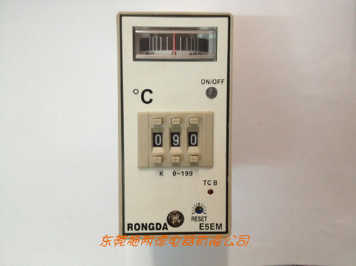 原装RONGDA荣达温控仪TE5EM E5EM指针式 48*96温度控制器