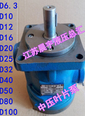 液压中压叶片泵YBD32 YB-D40 YB-D50 YB-D63 YB-D80 YB-D100YBD25