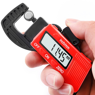 数显测厚仪 高精度钢板测厚规平头尖头 厚度测量仪厚度尺游标卡尺