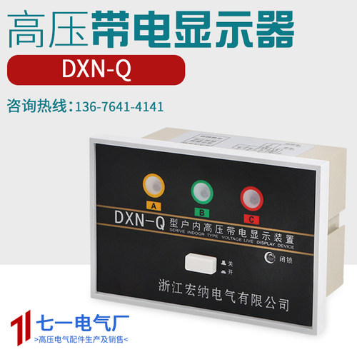 DXN-Q户内高压带电显示器GSN开孔102*72 Q型 置配CG5-10Q GSN-10Q