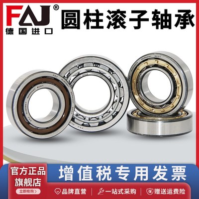 进口FAJ圆柱滚子轴承 NJ 203 204 205 206 207 208 209 210 EW EM