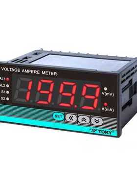TOKY东崎仪表DL8-RC10V600  DL8-RC10AACT带变送数显电压表电流表