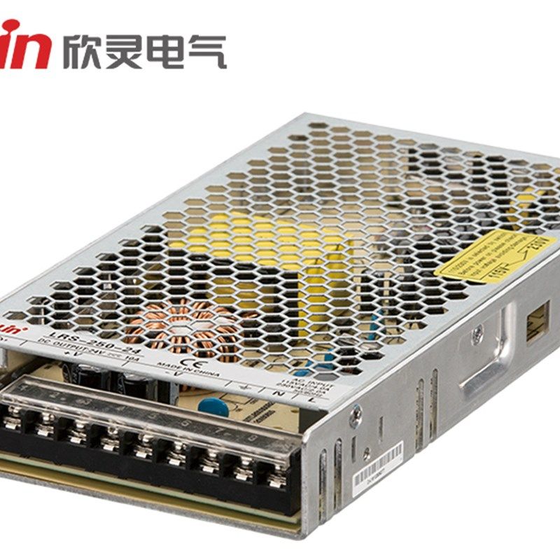 欣灵牌超薄开关电源LRS-200-24 LRS-250-24 LRS-350-24单组DC24V