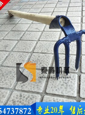 一体四齿耙 四齿钢叉 焊接锻造四齿耙四齿叉 铁路工具四齿耙
