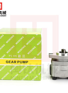 挖掘机液压SBS80卡特E312C E312D齿轮泵尾泵先导泵压力泵