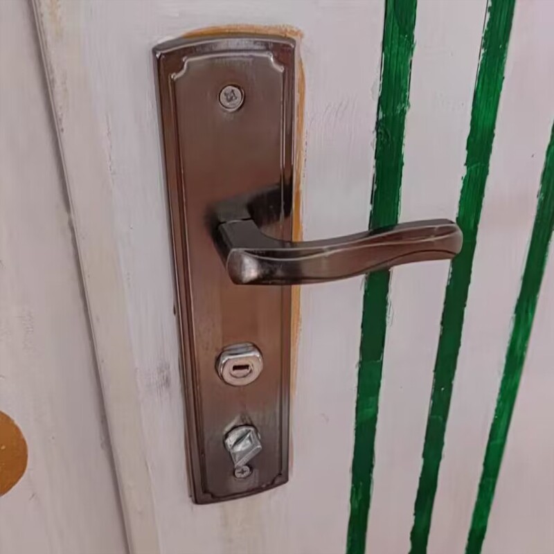 老式美心防盗门安防AFS锁芯老式盼把盼手大门拉手安防938三件套装