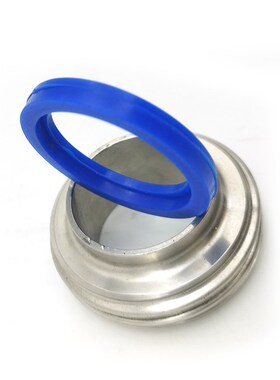 sms硅橡胶活接头密封圈/不锈钢垫片/蓝色由壬垫圈/卫生级由任垫片