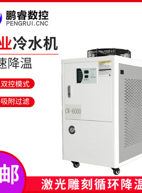 工业冷水机雕刻机主轴冷却水泵循环水箱注塑用降温水箱激光切割机