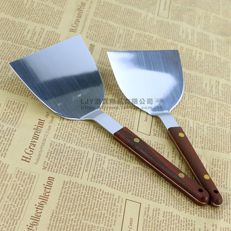 日本进口 不锈钢木柄铲料理铲扒炉铲煎铲铁板铲翻肉牛扒铲日式铲,农用物资,苗木固定器/支撑器,淘宝优惠券,粉丝福利购,淘宝优惠卷