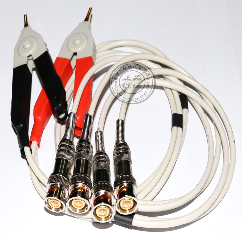 高精度四端测试夹线,LCR电桥线,数字电桥夹线 开尔文测试电缆