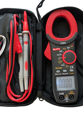 南京天宇328D交直流钳形电流表 温度 电容测量 826D钳形万用表
