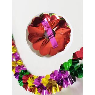 枫叶串龙拉花彩带新年元旦中秋节国庆晚会结婚装饰布置满15元包邮