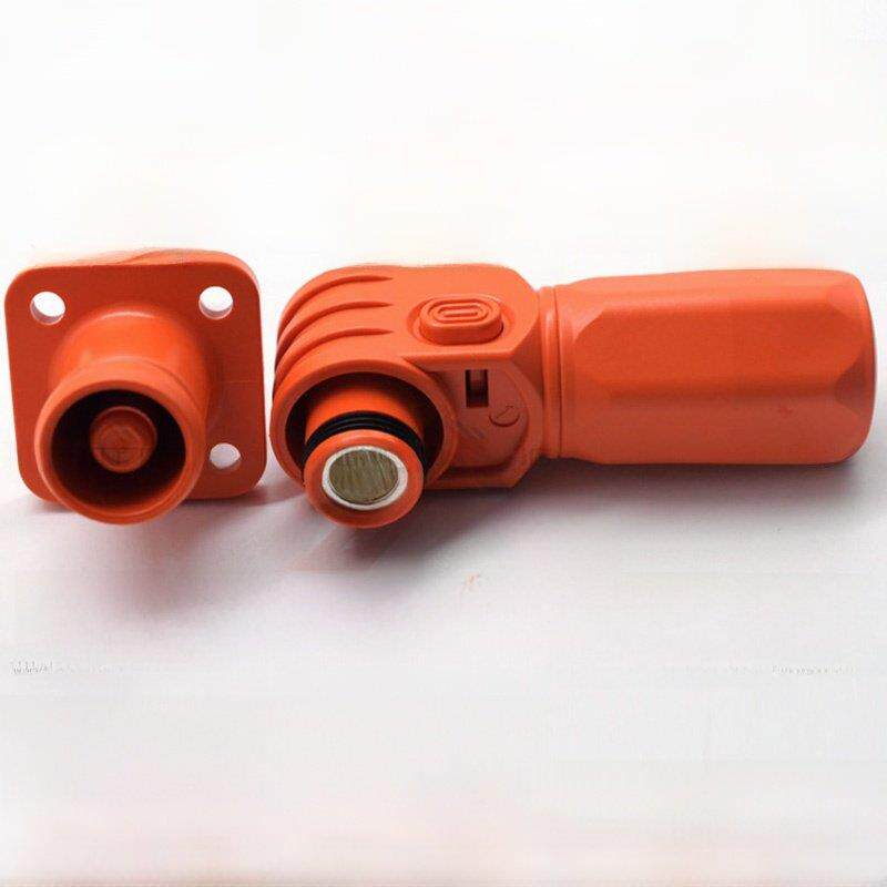 单芯储能连接器 新能源储能插座高压储能柜接插件插头200A大电流