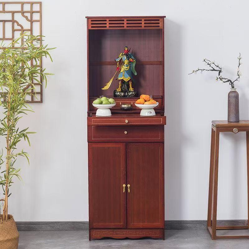 佛柜立柜神台新中式佛龛家用香案供桌神龛关公财神菩萨供奉桌案台