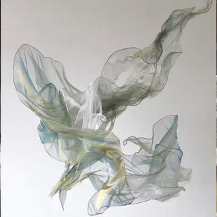 云雾网设计师面料可塑性钢丝网幼儿园艺术金属纱造型硬纱婚礼布置