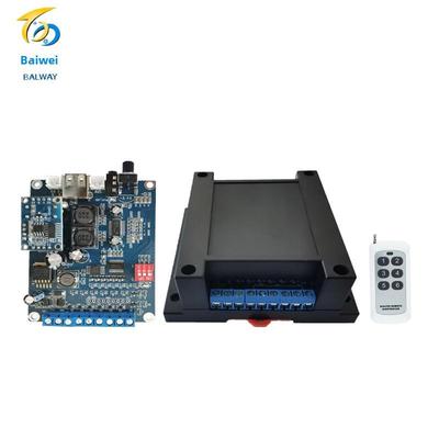 12V24V语音模块串口MP3音频播放板232/485声音播报提示器 BY-F910