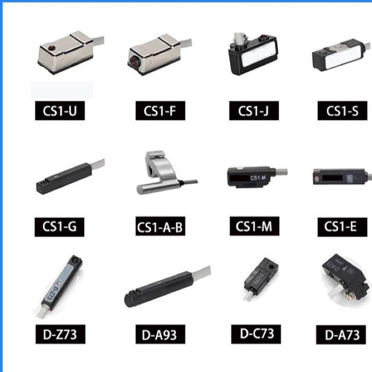 CS1-F/U/J气缸SC/SDA/TN磁性开关感性