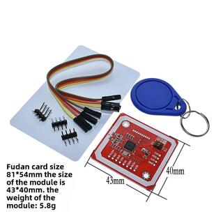 Pn532模块Rfid V3开发板Nfc手机P2P通信彷真覆制Ic门禁电动汽车卡
