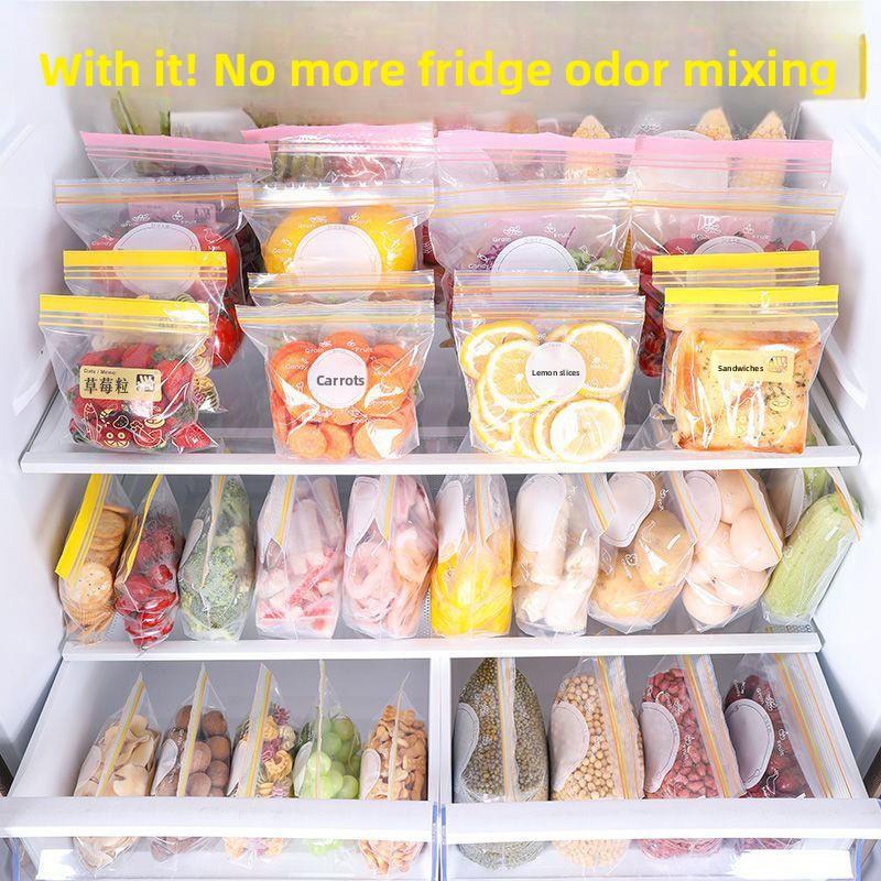 [可重覆使用]食品级密封袋冰箱冷冻室保鲜袋密封袋保鲜膜盖口袋裤