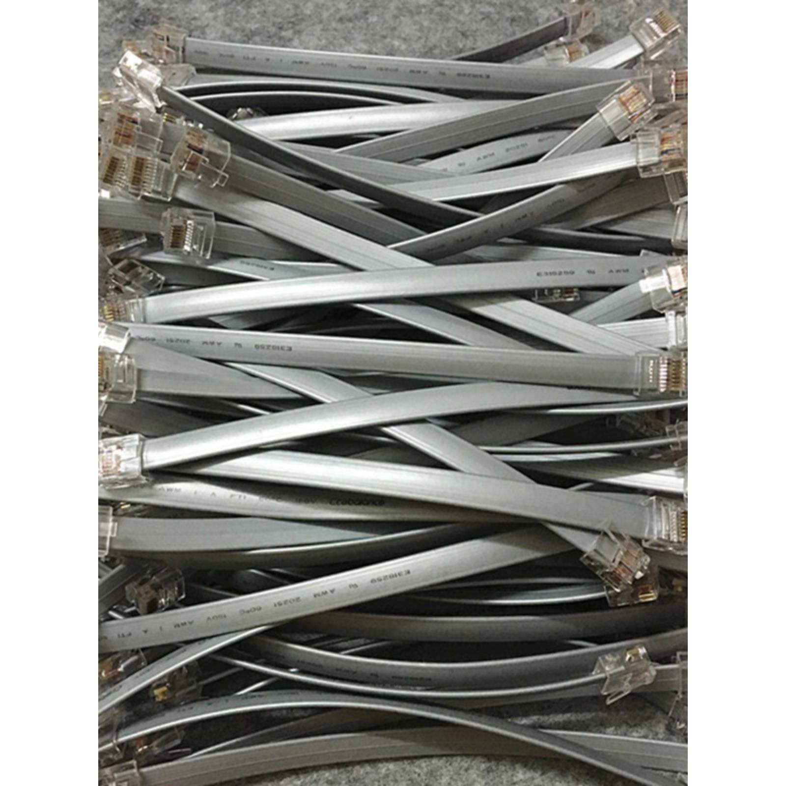 0.2米2米3米短成品网线超5五类网络跳线1米1m RJ45八芯扁平网线