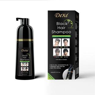 DEXE染发剂Balck hair shampoo 400ml/瓶