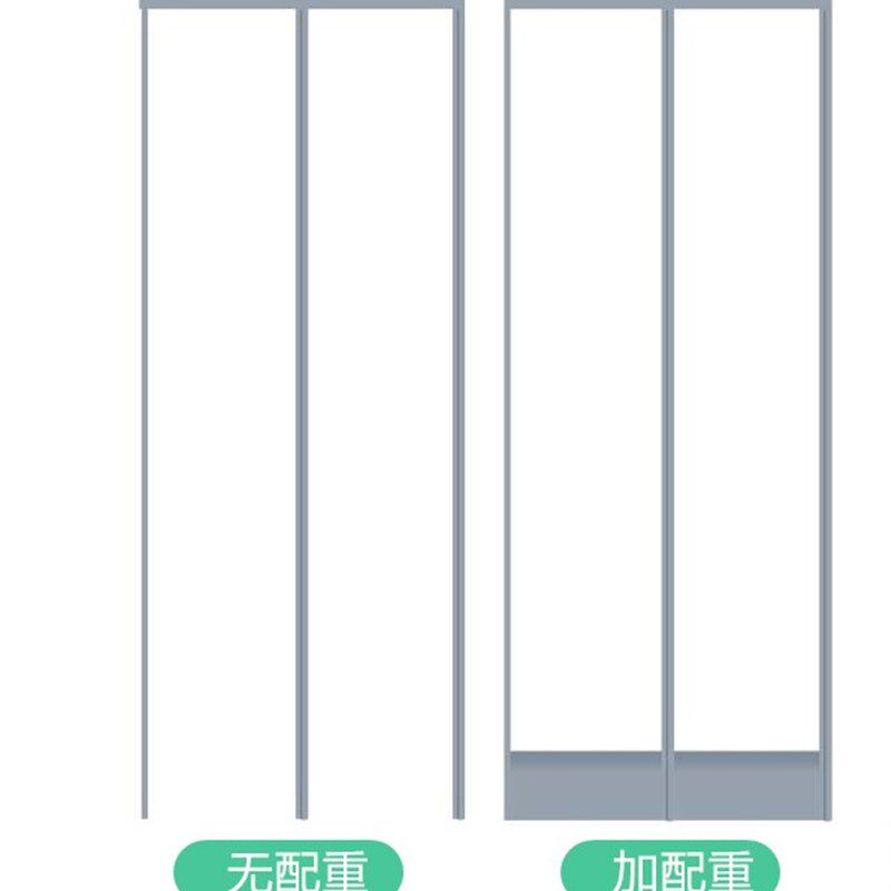 空调门帘防走冷透明冬季室内保暖塑胶防寒磁吸门S面房超市门口挡