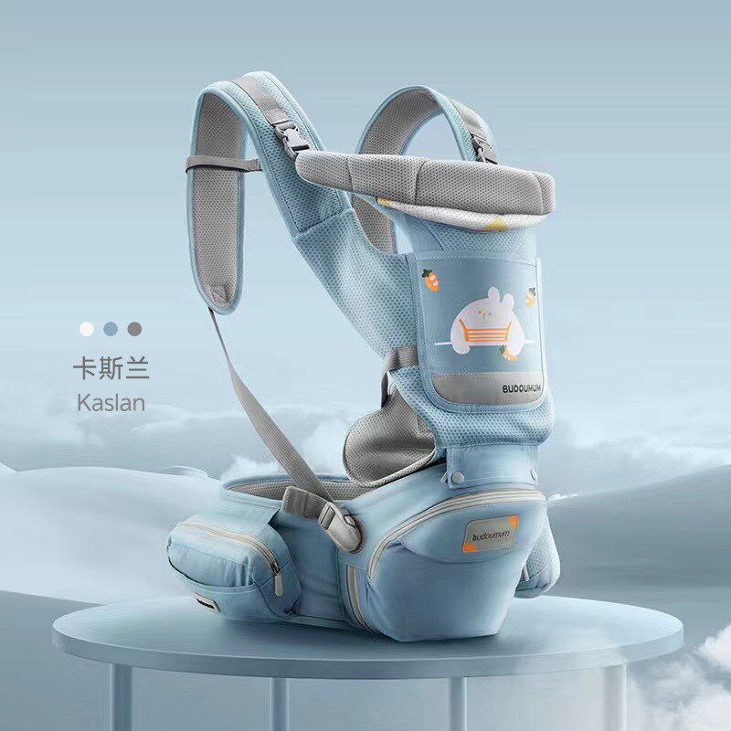 婴儿腰凳双肩宝宝背带多s功能前抱两用轻便抱抱托坐凳外出抱娃神
