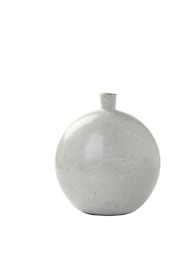 现代简约灰色裂纹小n口金边陶瓷罐插花器酒店家居客厅玄关花瓶摆