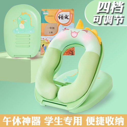 午睡枕小学生趴睡枕教室午休神器趴桌上睡觉专用儿童折叠枕头夏季