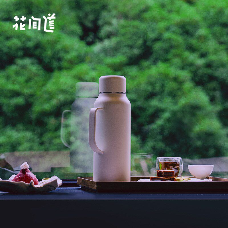 花间道新款d焖茶壶316大容量户外泡茶杯子旅行水壶高级礼品男