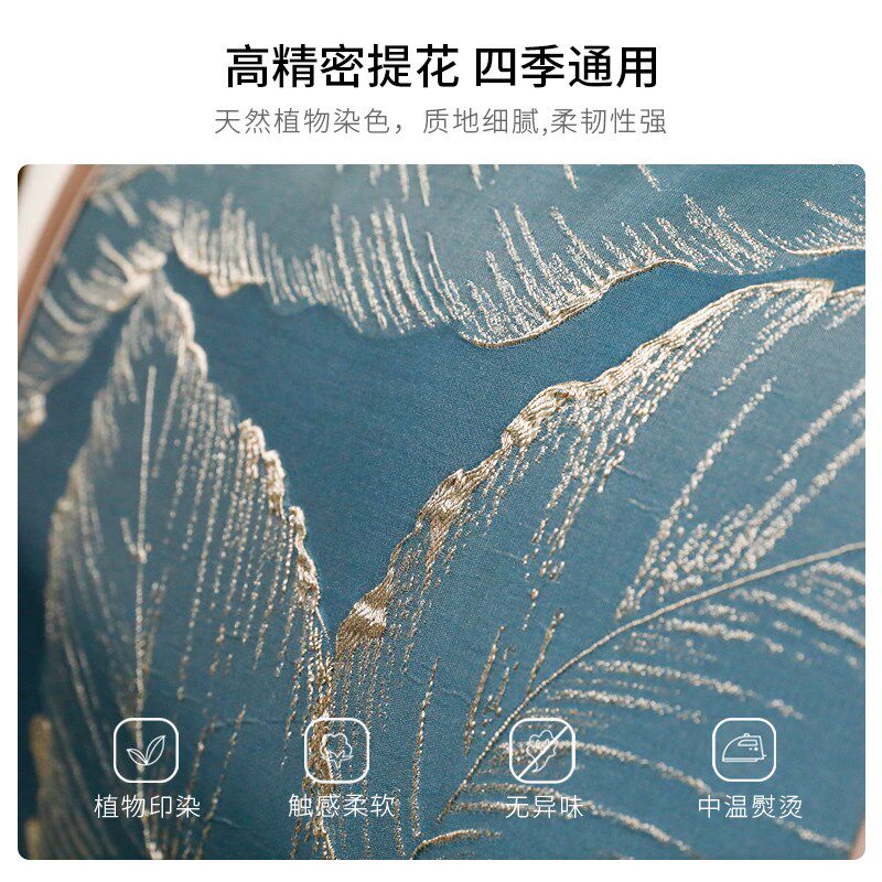 桌旗新中式简约现代茶旗餐桌旗布现代茶J台布艺长条桌布床旗可定