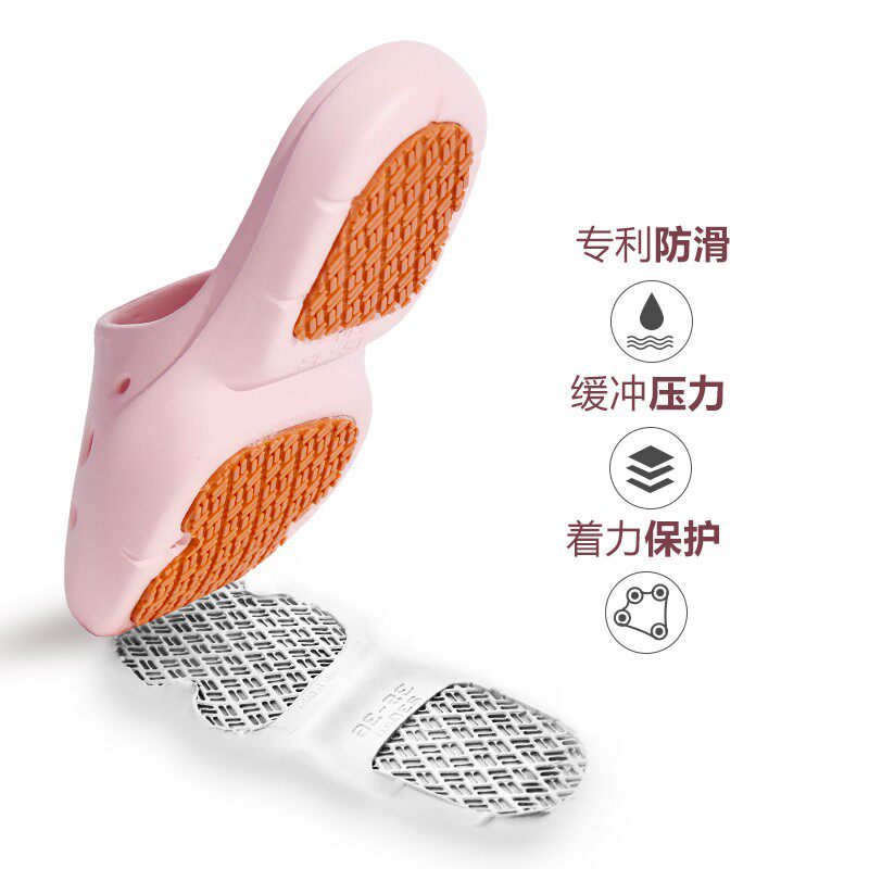 老人专用浴室洗澡防滑拖鞋男夏季室内防臭中老年孕妇家用凉拖鞋女