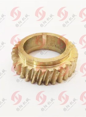 山东滕州Z5032B蜗轮齿轮 7号走刀箱齿轮 铜蜗轮 齿数31 电机齿轮