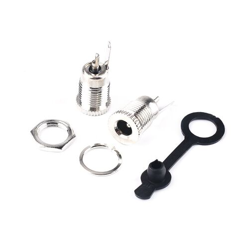 DC-099DC电源插座5.5x2.1/2.5mm3.5*1.35大电流DC099金属充电母座