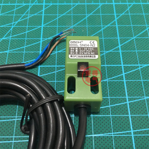 SN04-N2沪工OMCH三线NPN常闭直流N P P2 D Y接近开关传感器
