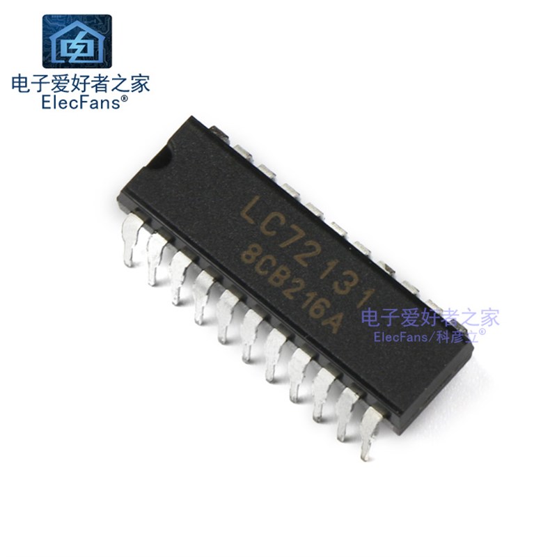 现货 进口LC72131直插DIP22调幅/调频锁相环频率合成器收音机芯片